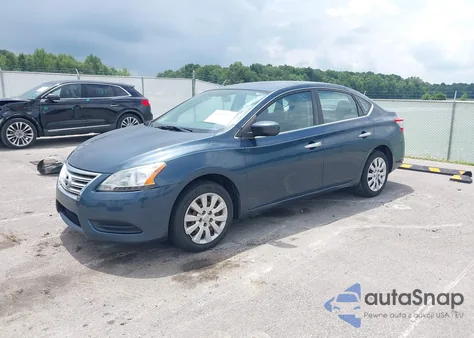 2013 Nissan Sentra Sv из США, поврежденный, VIN 3N1AB7AP3DL614796